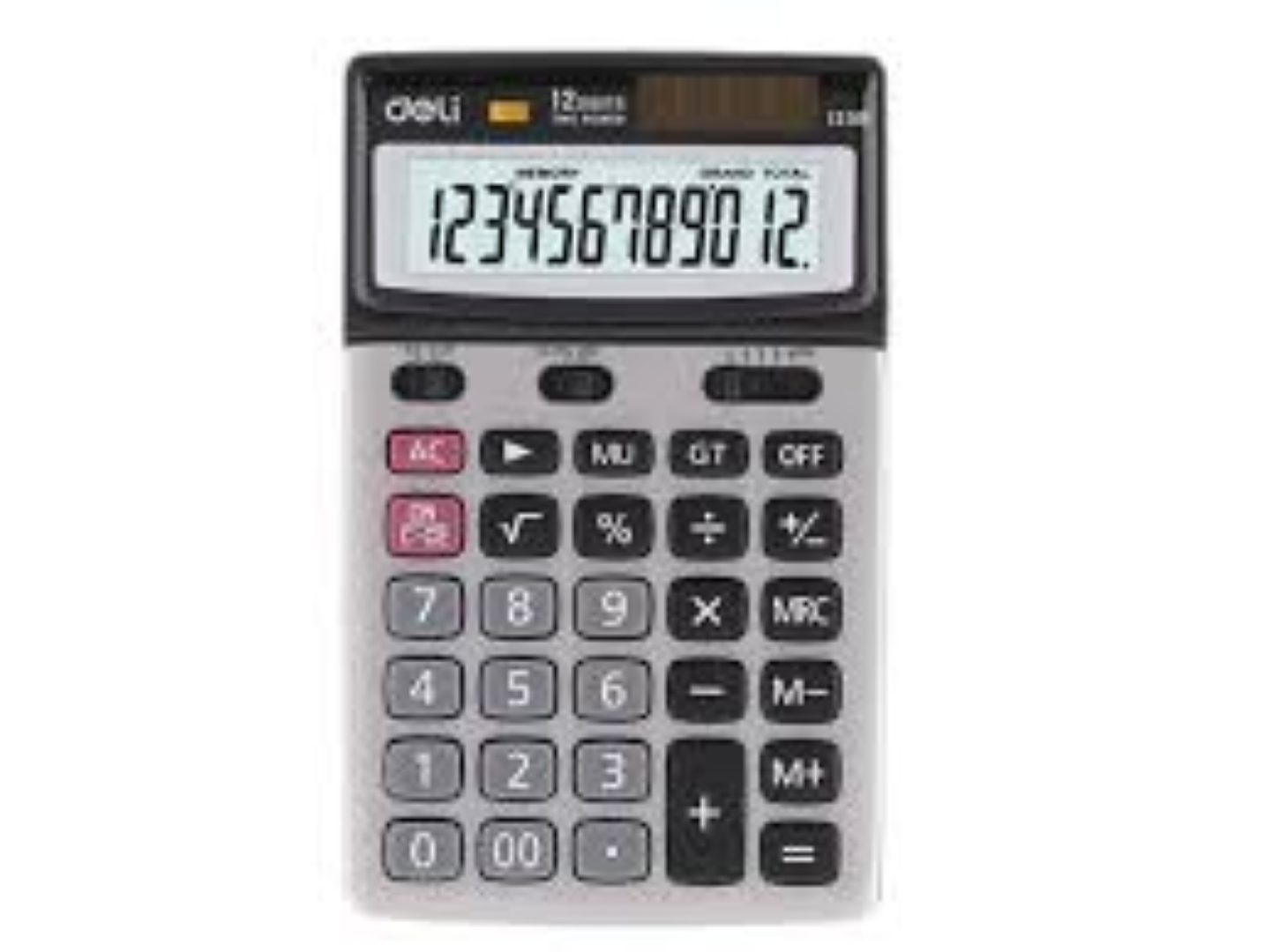DELI CALCULATOR 12 DIGIT 1239